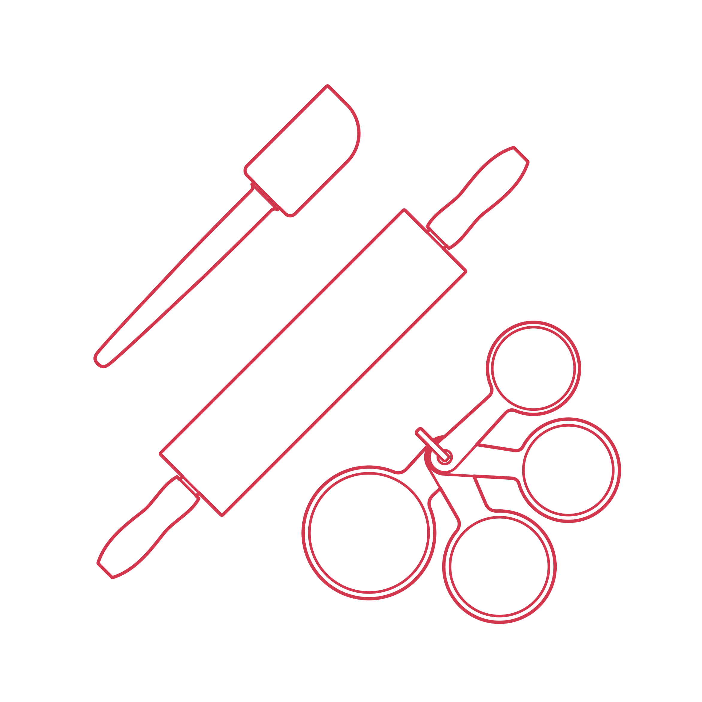 Objects Baking Tools Vinyl Cutting Svg File Free Vectors